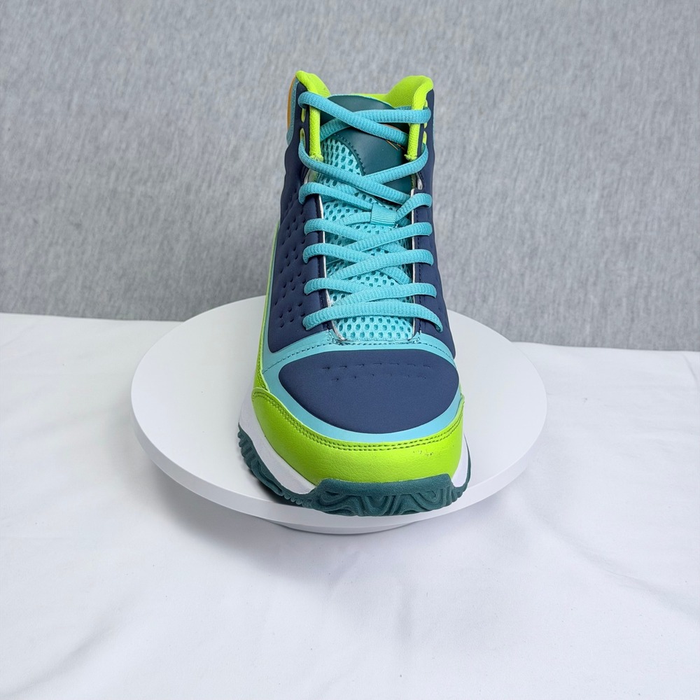 AND1 Pulse 2.0 TPR Mens Basketball Shoes Dark Green Multi AD90200MGZ Size 8.5 - Picture 3 of 8